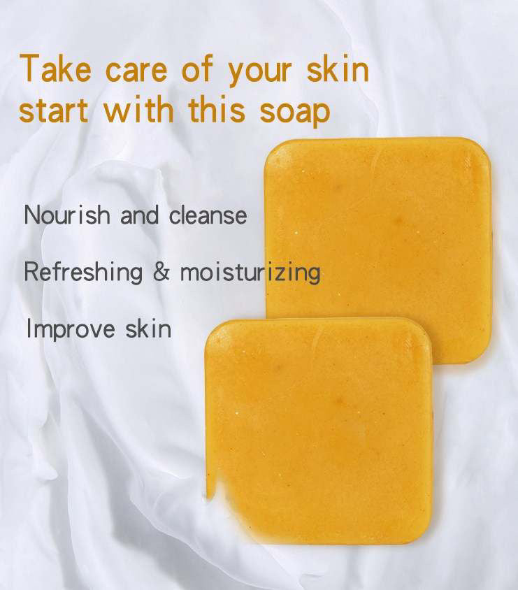 Natural Organic Skin Whitening Tumeric Soap  (Anti Acne Pimple)